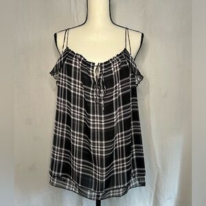 Express Plaid Tank